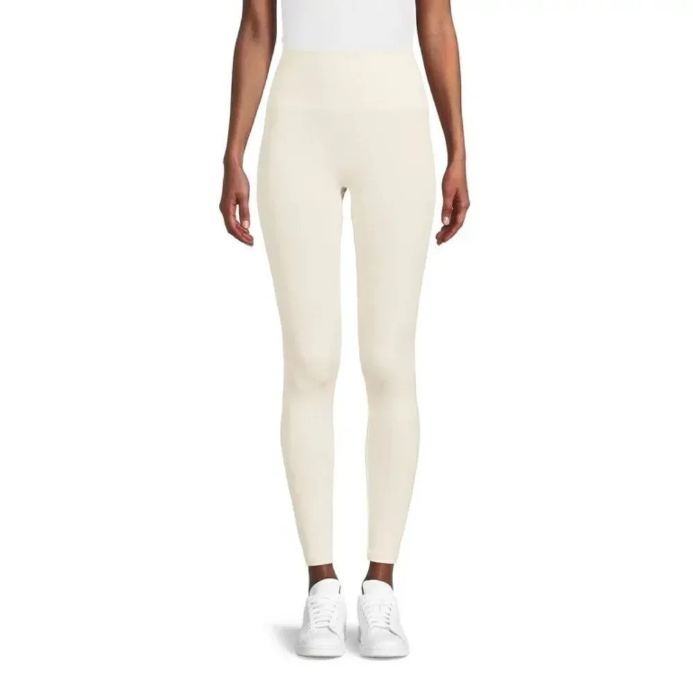 Warner's | Fleece Lined Tights, 2pk Ivory